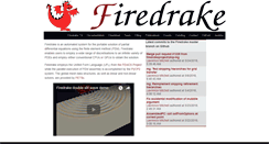 Desktop Screenshot of firedrakeproject.org